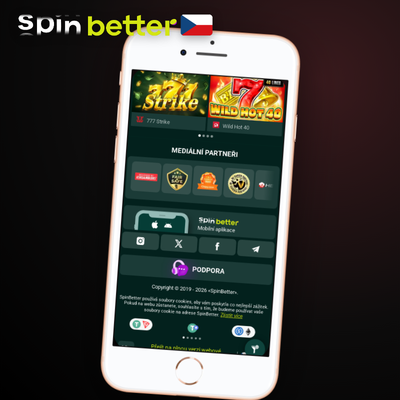 Spinbetter mobilní aplikace posílá push notifikace o kurzech a bonusech