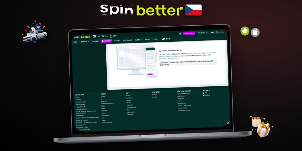 Spinbetter na počítači – srovnání rozhraní Windows a macOS klienta s lobby her